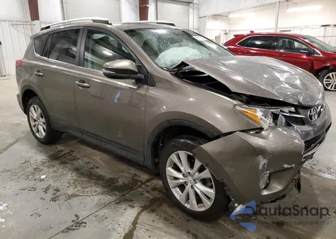 2013 Toyota Rav4 Limited from USA, damaged, VIN 2T3DFREV7DW089348